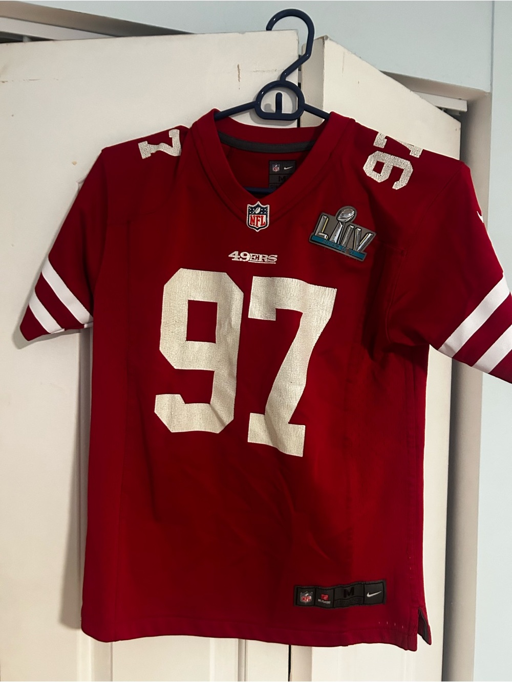 NFL San Francisco 49ers Red #97 Jersey